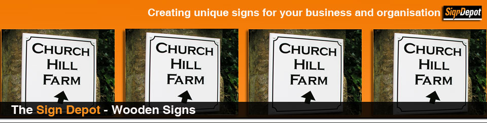 signs - wooden signs